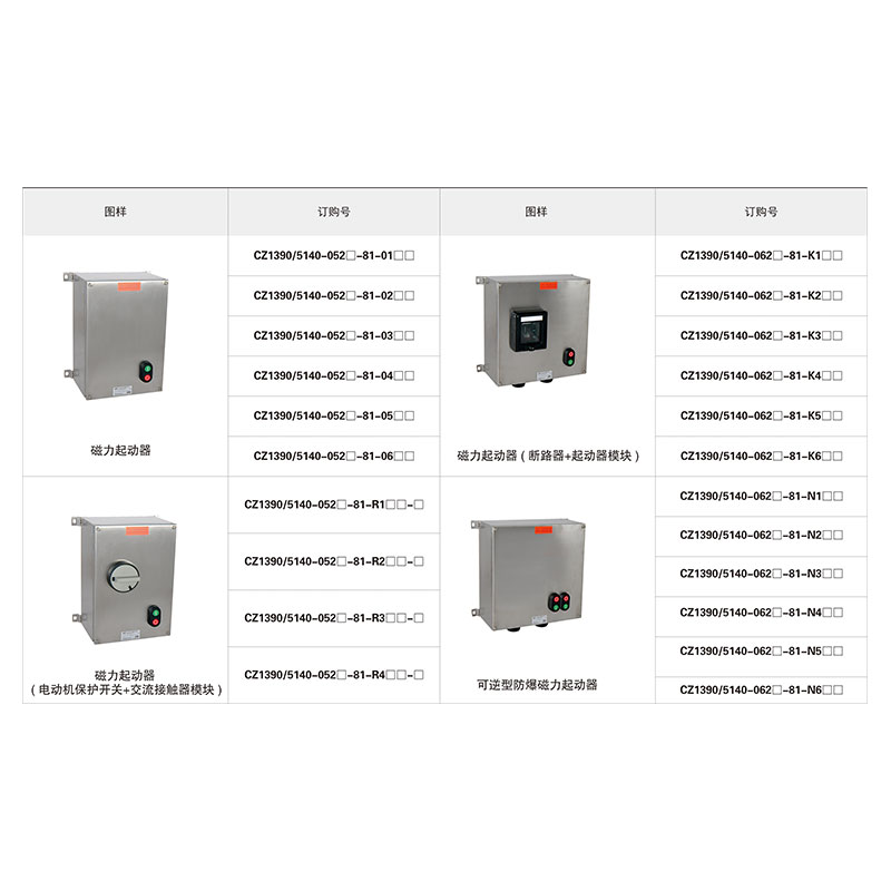 CZ1390 磁力起動(dòng)器( 斷路器 + 起動(dòng)器模塊 ) 